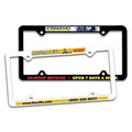 Thin Panel License Plate Frame w/ 4 Holes (Full Color Digital)